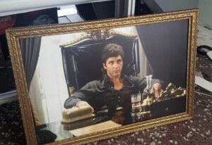 Print photos with a frame