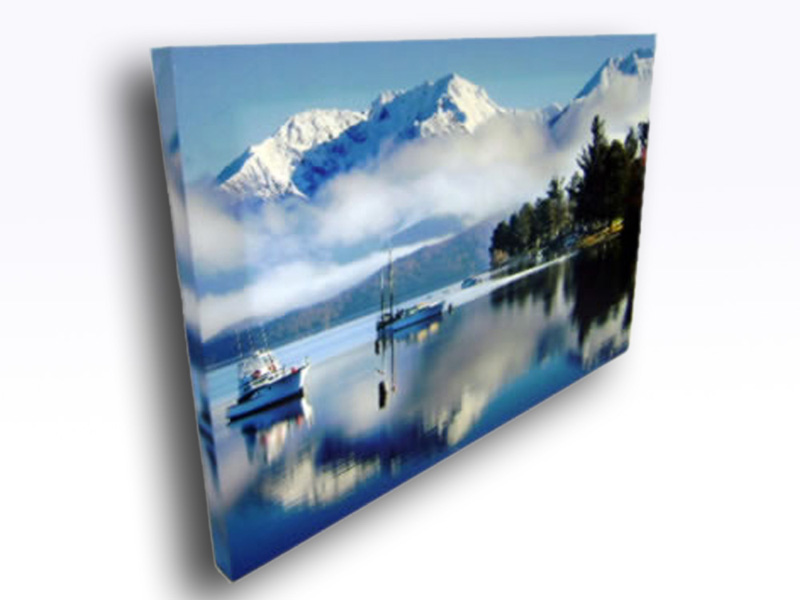 Print a picture on canvas